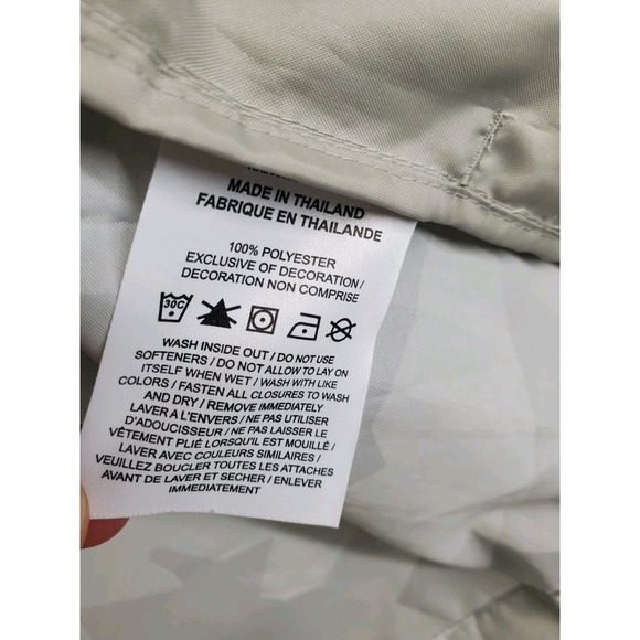 Nike Lightweight Camo Jacket Mens S Green White Zip Windbreaker Water Repellant - Picture 8 of 13